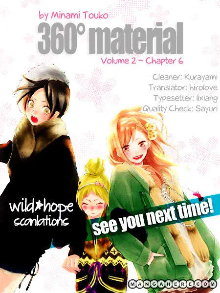 360 Degrees Material Chapter 6 page 1 - MangaKakalot