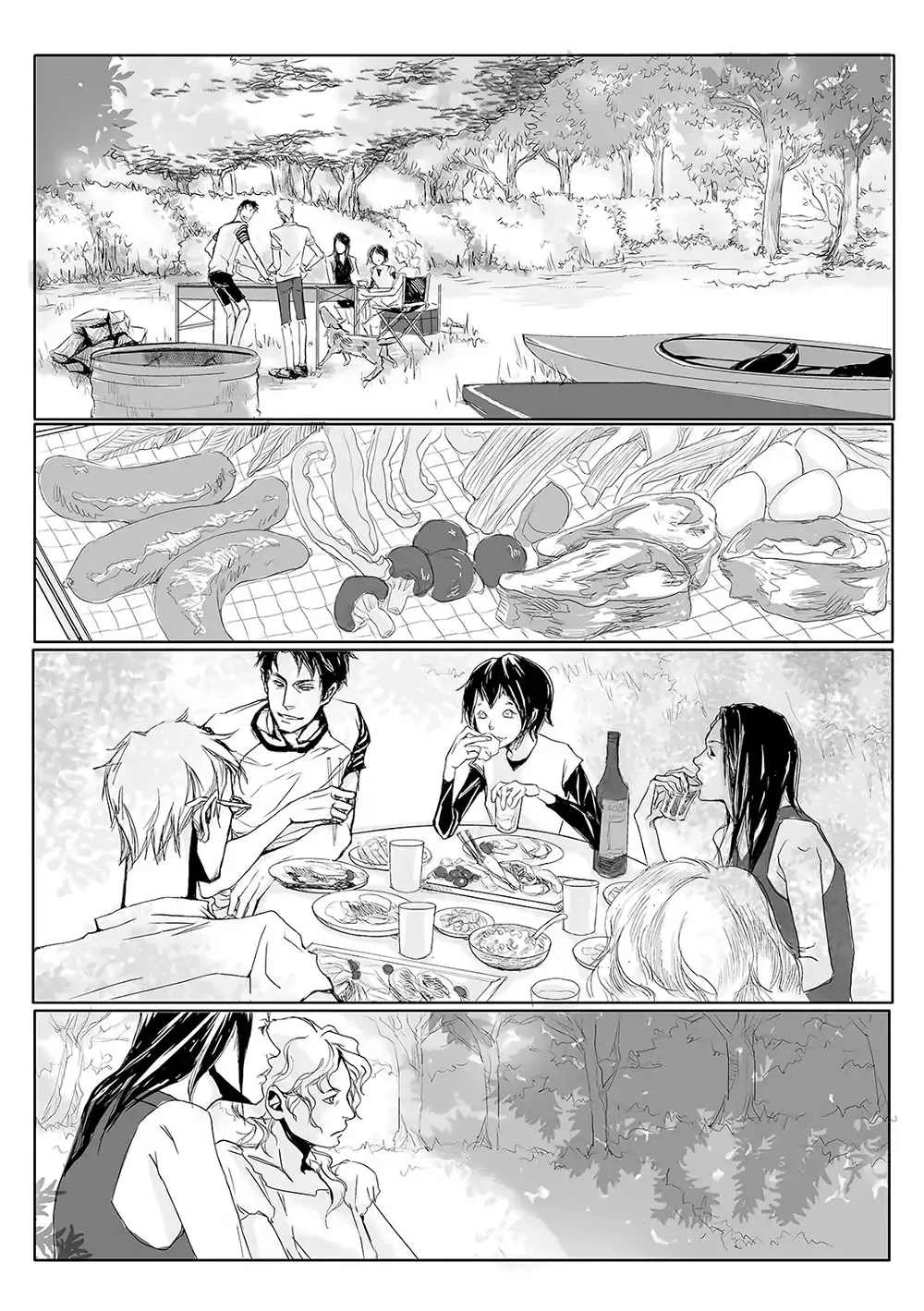 40 x 40 Chikuwa Kaigi Chapter 1 page 5 - MangaKakalot