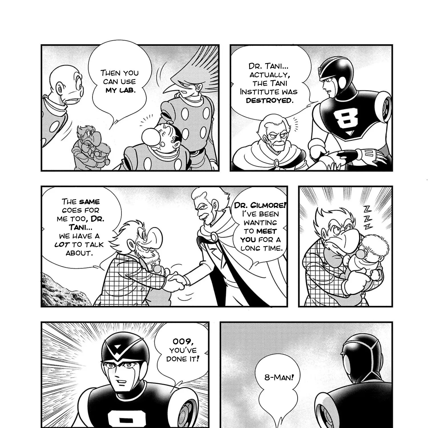 8-Man vs Cyborg 009 Chapter 10 page 87 - MangaKakalot