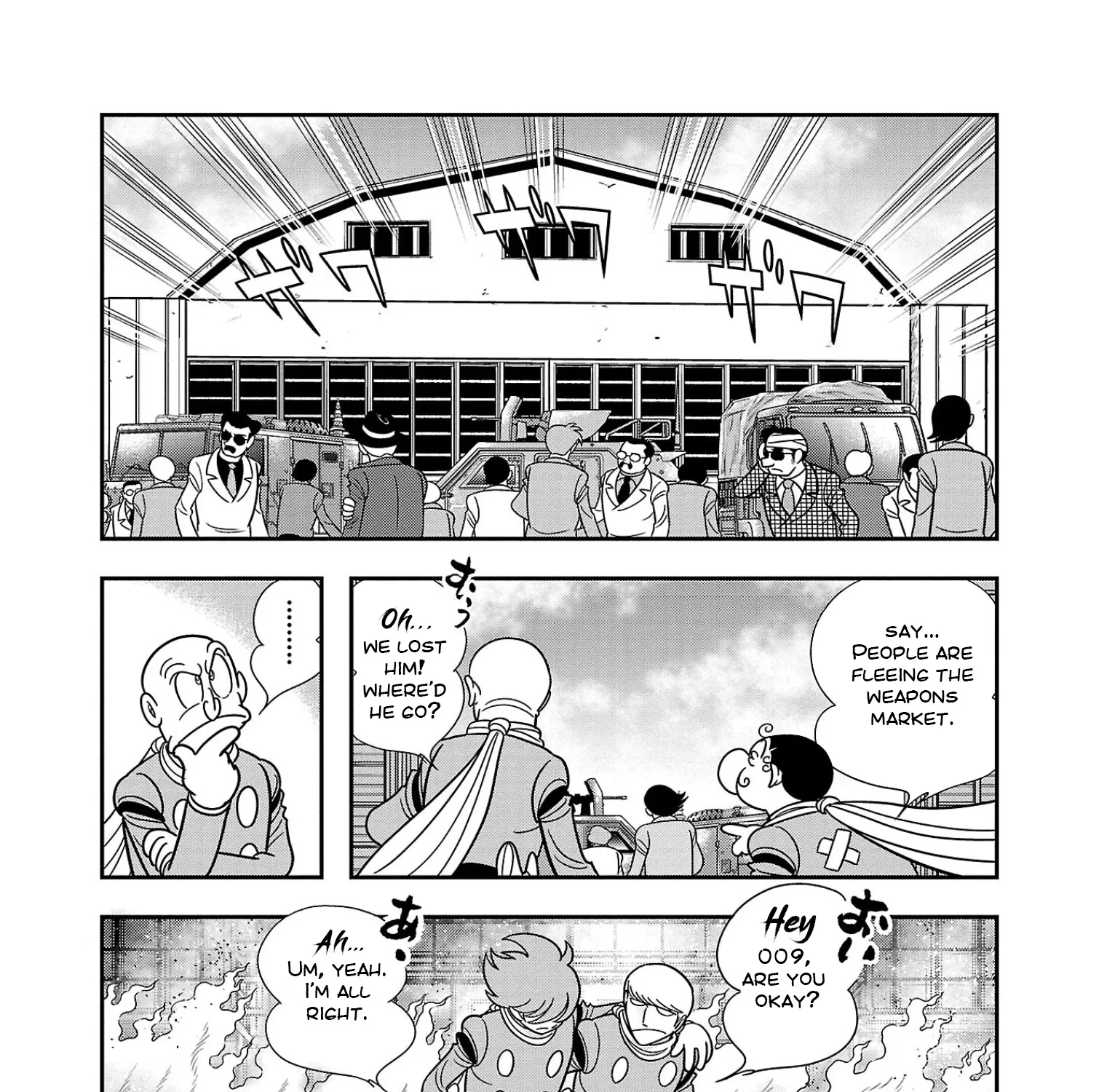 8-Man vs Cyborg 009 Chapter 2 page 25 - MangaKakalot