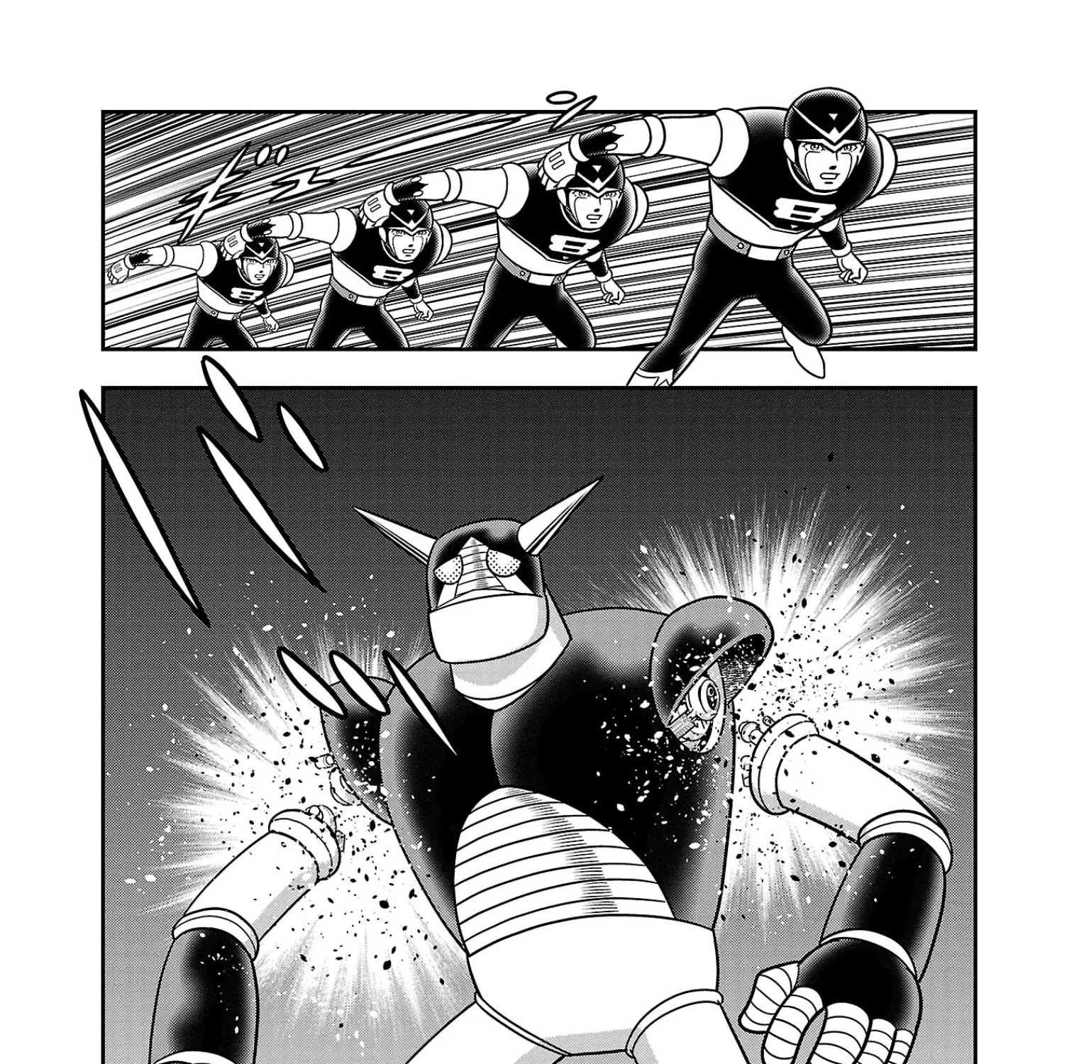 8-Man vs Cyborg 009 Chapter 2 page 63 - MangaKakalot