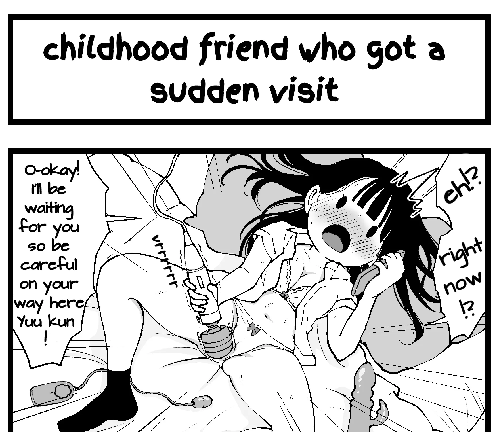 A Childhood Friend Who Gets Horny No Matter How Hard You Try Chapter 21 page 1 - MangaKakalot