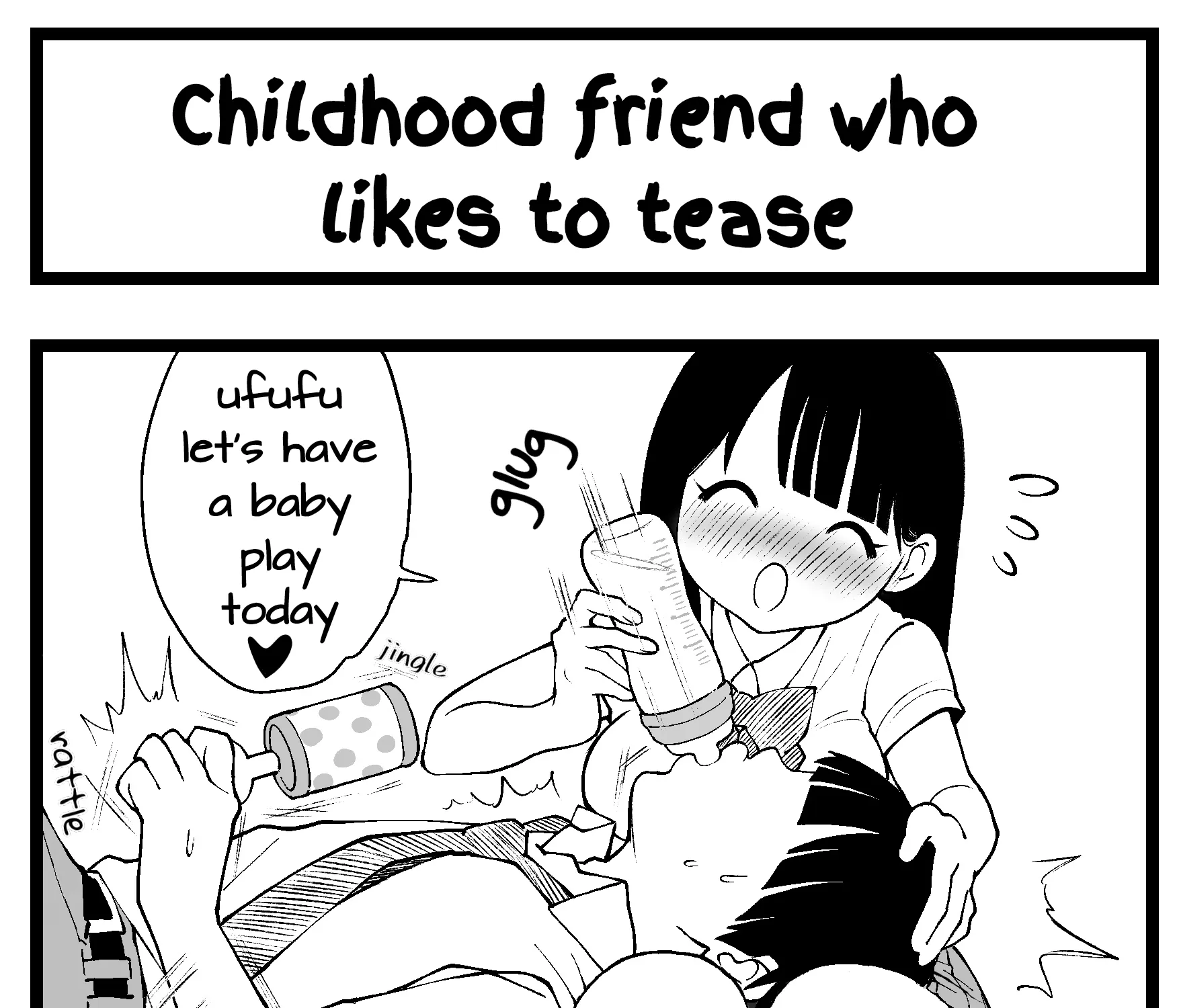 A Childhood Friend Who Gets Horny No Matter How Hard You Try Chapter 25 page 1 - MangaKakalot