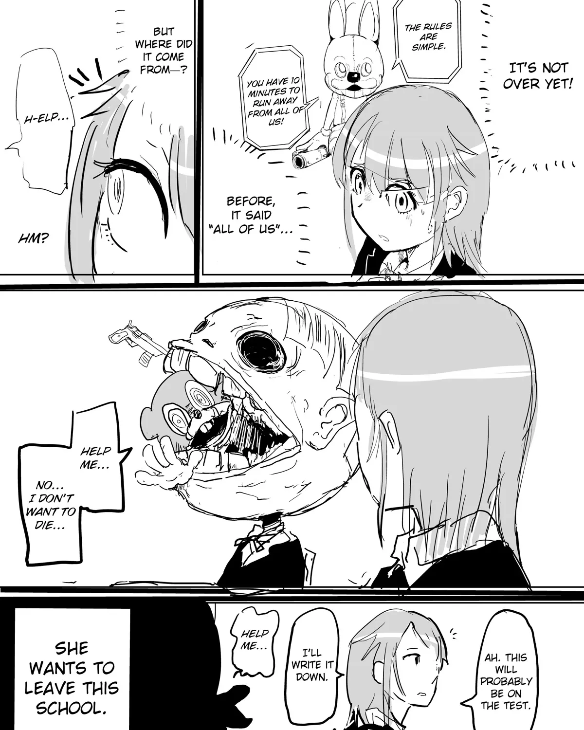 A Manga About The Kind Of Pe Teacher Who Dies At The Start Of A School Horror Movie - Page 8