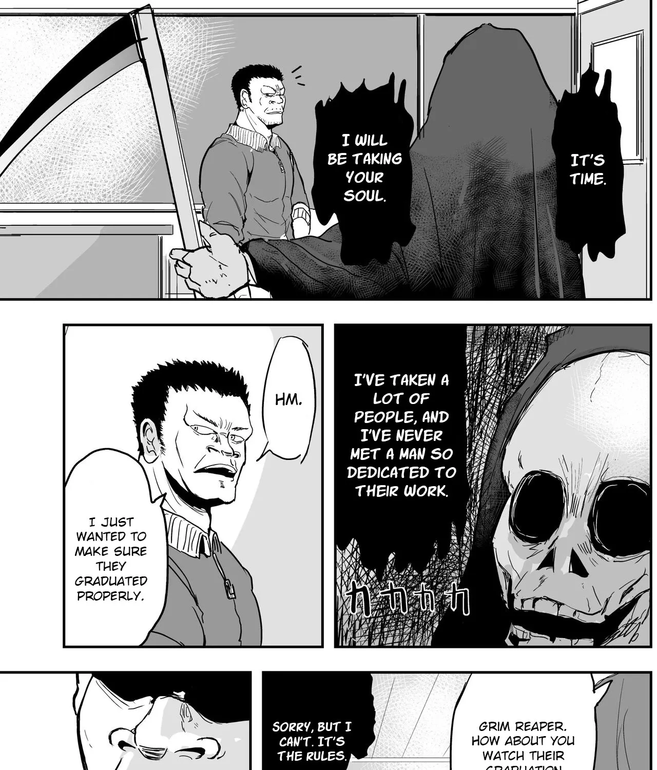 A Manga About The Kind Of Pe Teacher Who Dies At The Start Of A School Horror Movie - Page 8