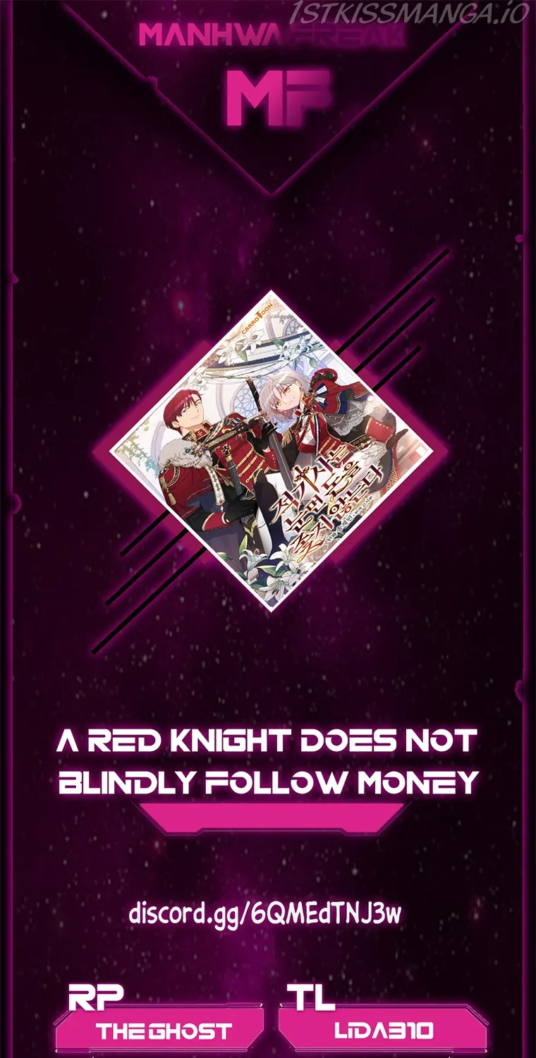 A Red Knight Does Not Blindly Follow Money Chapter 63 page 1 - MangaKakalot