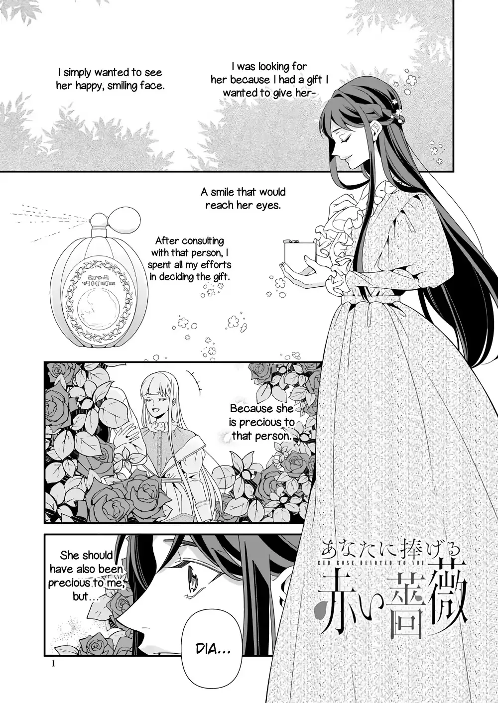 A Red Rose Devoted To You Chapter 1 page 1 - MangaKakalot