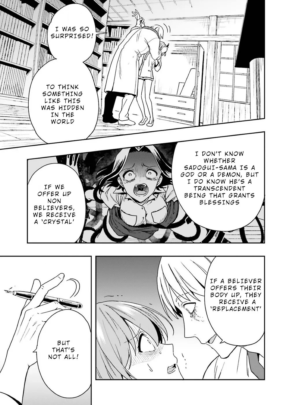 A Thing Hiding in an Erotic Cult Chapter 21 page 19 - MangaKakalot