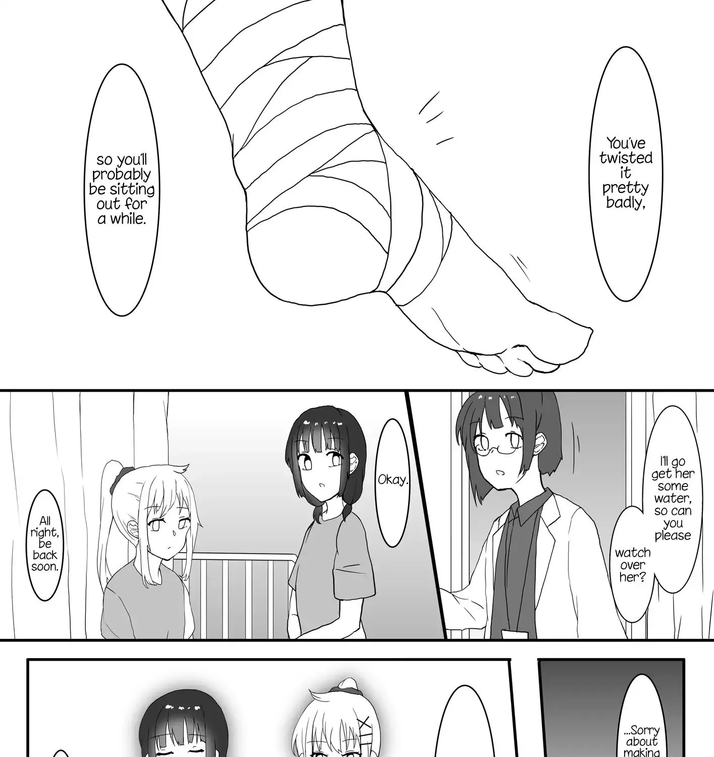 A Yuri Manga Between A Delinquent And A Quiet Girl That Starts From A Misunderstanding - Page 2