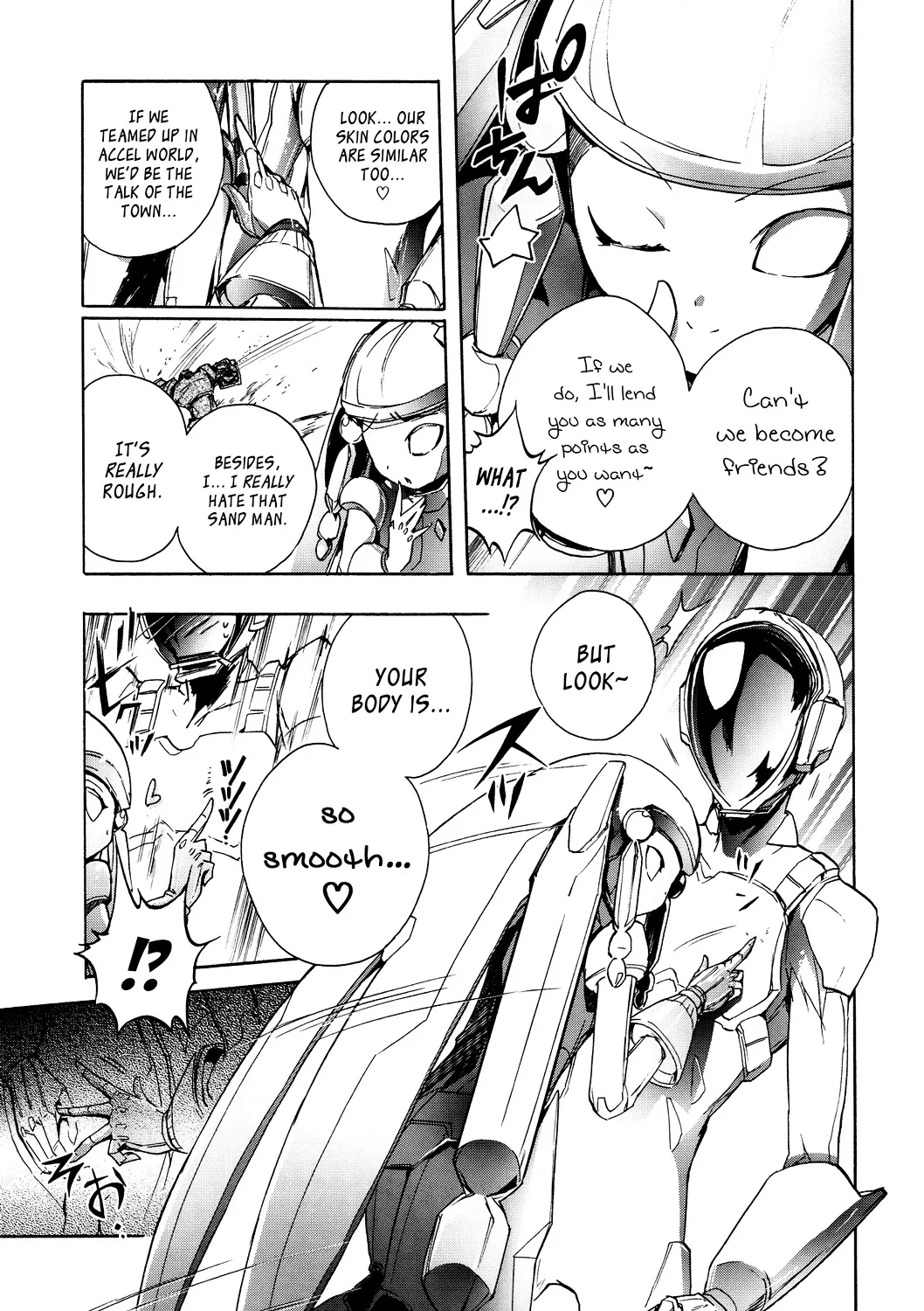 Accel World 4Koma Chapter 10 page 11 - MangaKakalot