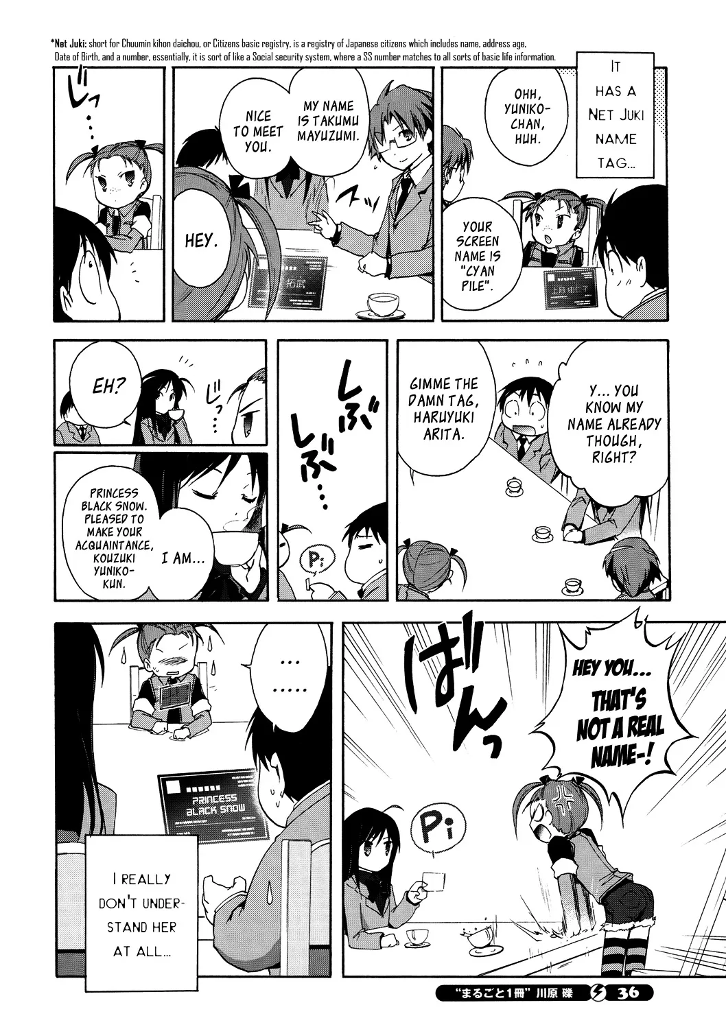 Accel World 4Koma Chapter 12 page 22 - MangaKakalot