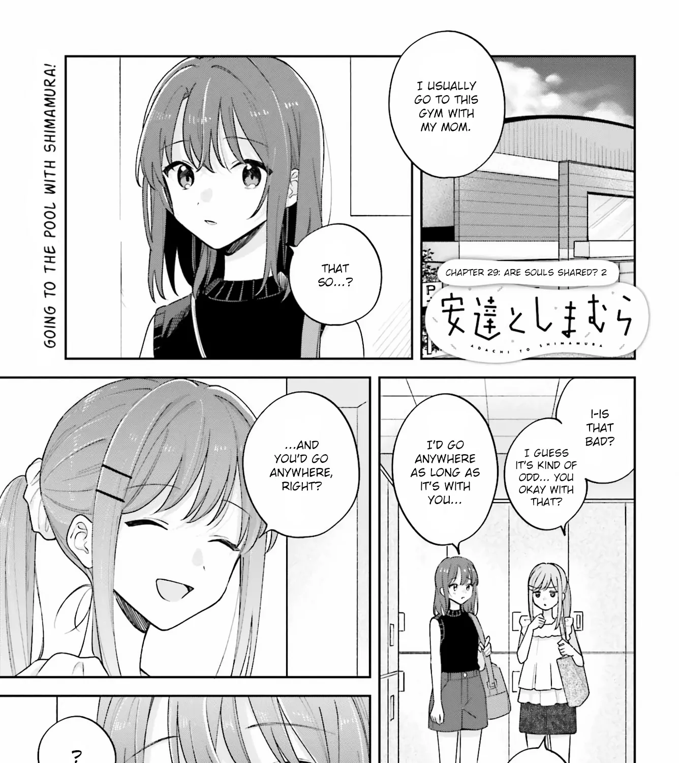 Adachi to Shimamura Chapter 29.2 page 1 - MangaKakalot