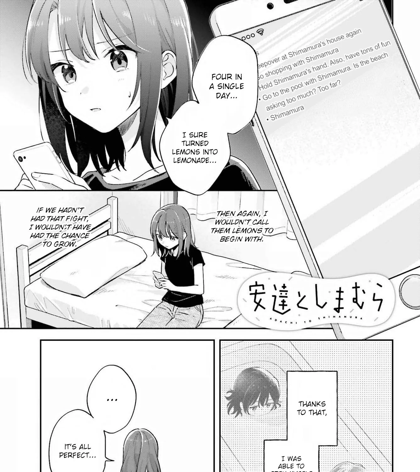 Adachi to Shimamura Chapter 30.1 page 1 - MangaKakalot