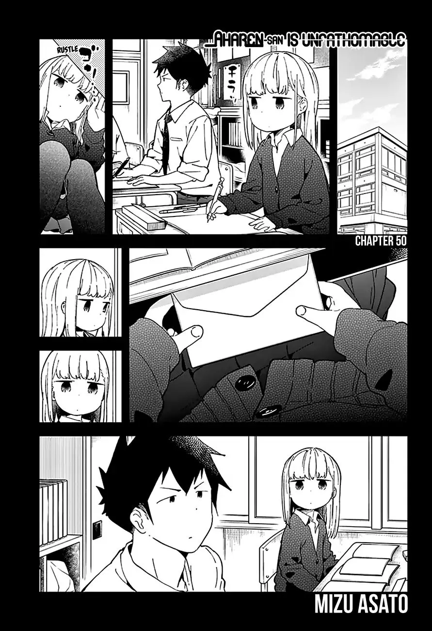 Aharen-san wa Hakarenai Chapter 50 page 3 - MangaKakalot