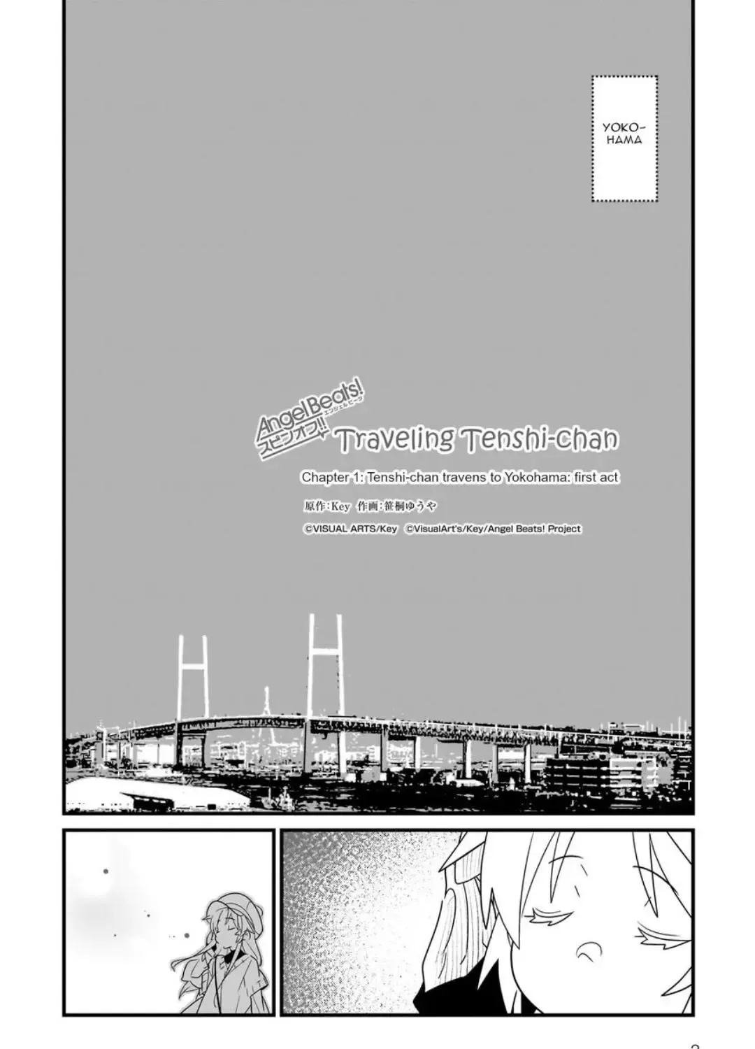 Angel Beats! Spin-Off!! Traveling Tenshi-Chan Chapter 1.1 page 4 - MangaKakalot