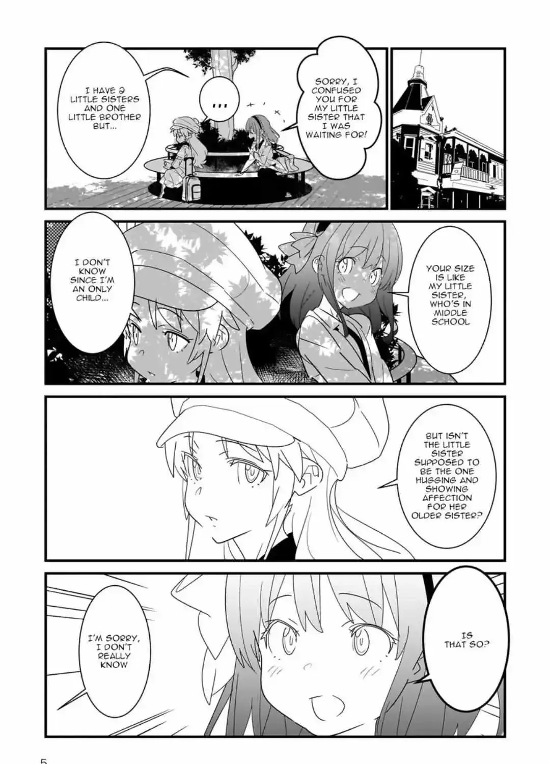 Angel Beats! Spin-Off!! Traveling Tenshi-Chan Chapter 1.1 page 10 - MangaKakalot