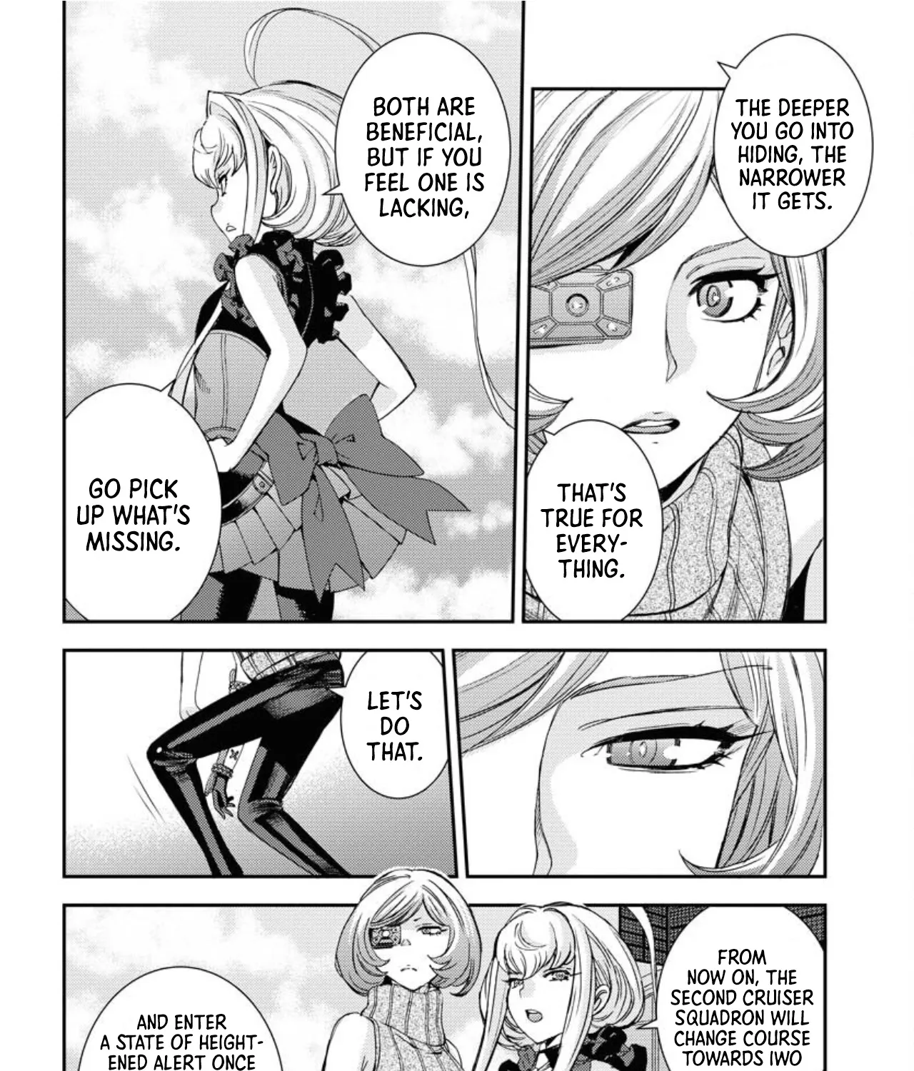 Aoki Hagane no Arpeggio Chapter 148 page 34 - MangaKakalot