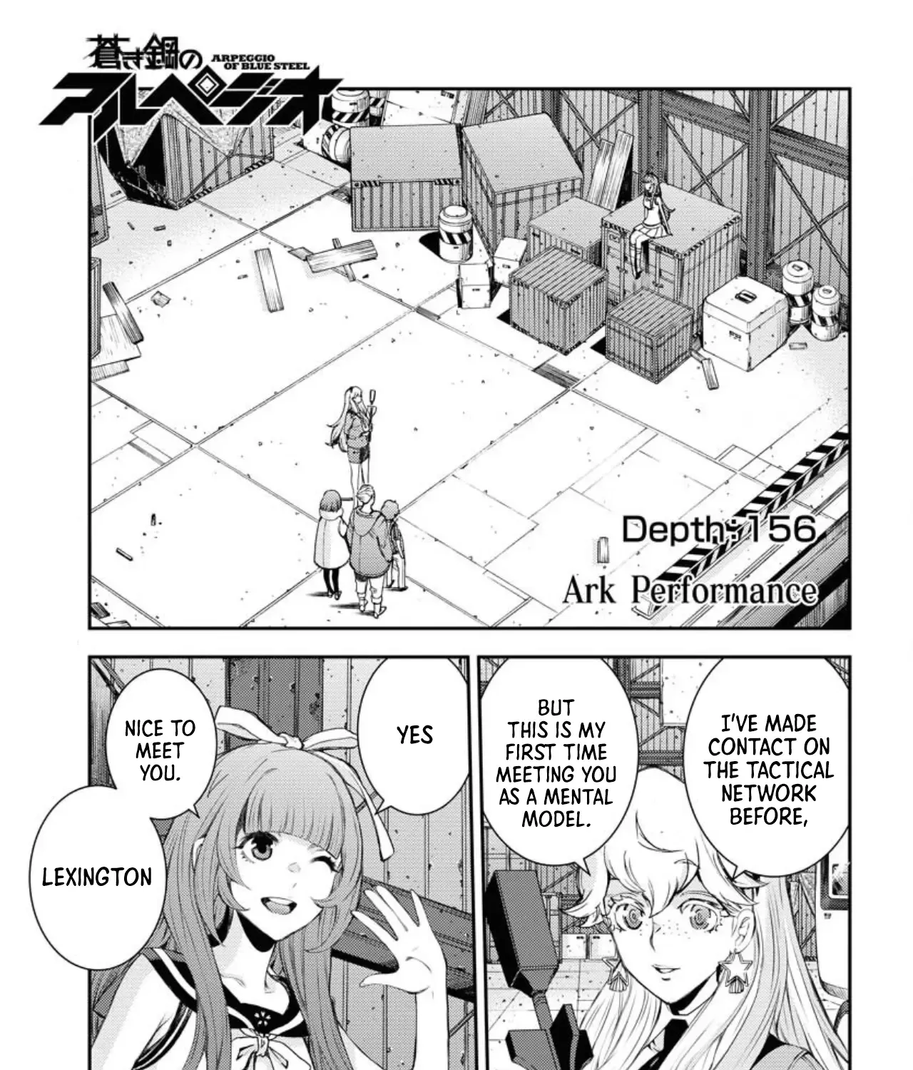 Aoki Hagane no Arpeggio Chapter 156 page 2 - MangaKakalot