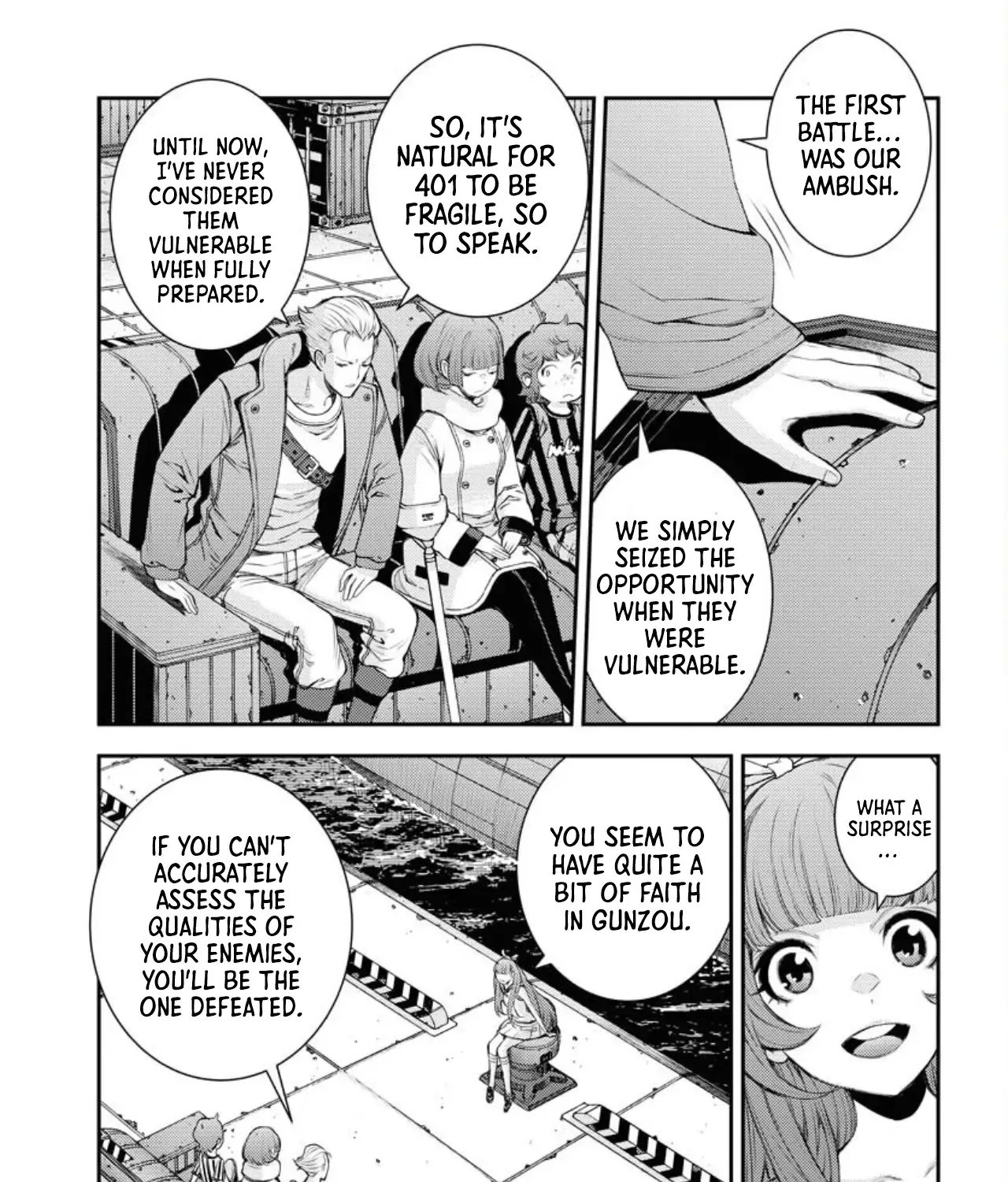 Aoki Hagane no Arpeggio Chapter 156 page 14 - MangaKakalot