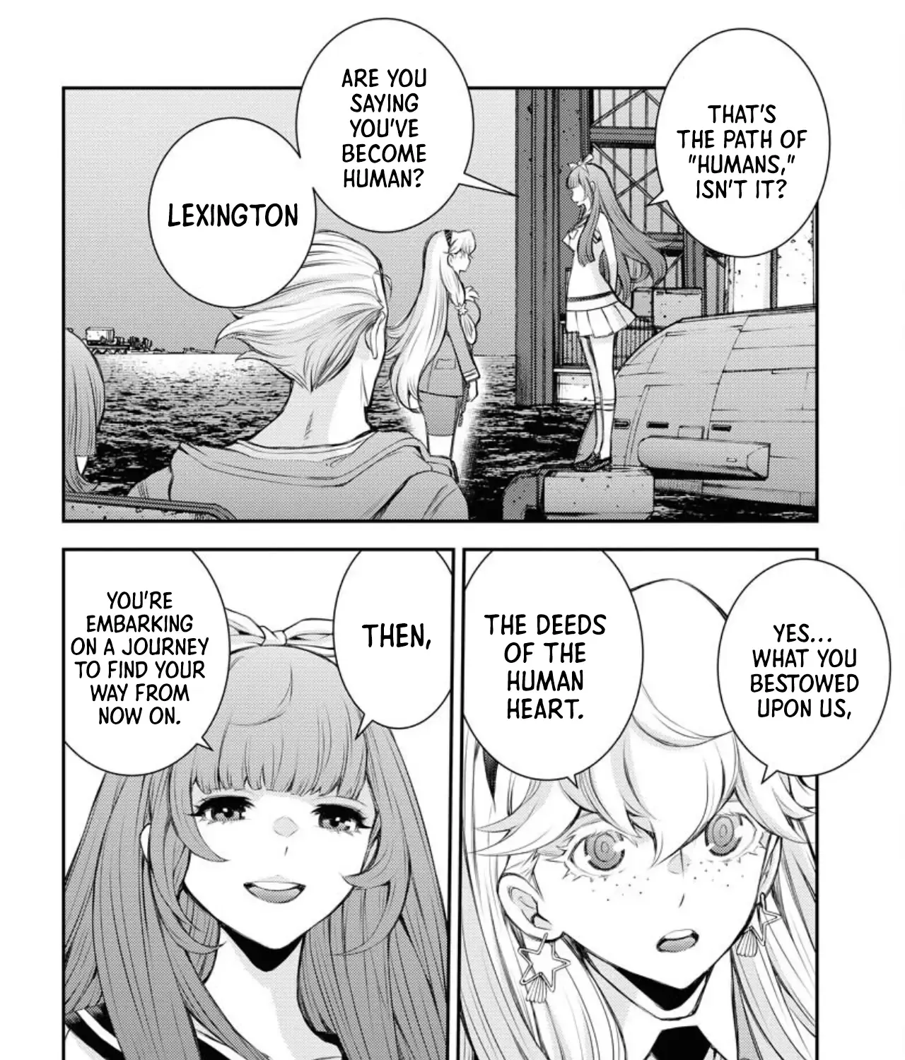 Aoki Hagane no Arpeggio Chapter 156 page 64 - MangaKakalot