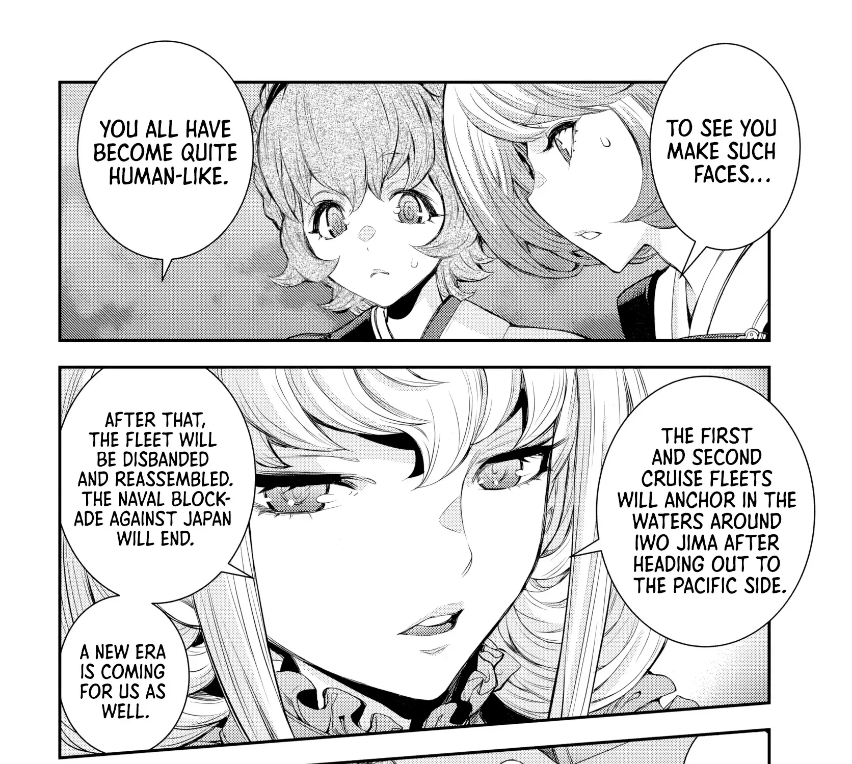 Aoki Hagane no Arpeggio Chapter 158 page 35 - MangaKakalot