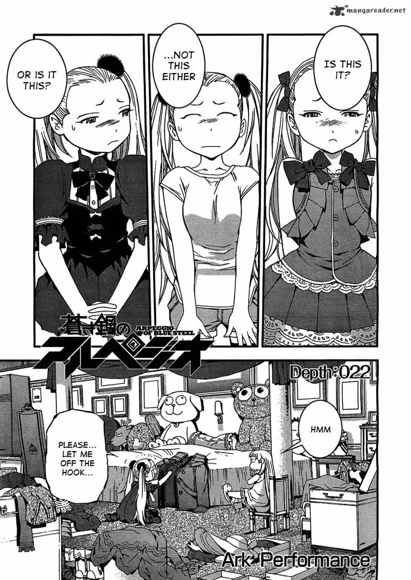 Aoki Hagane no Arpeggio Chapter 22 page 1 - MangaKakalot