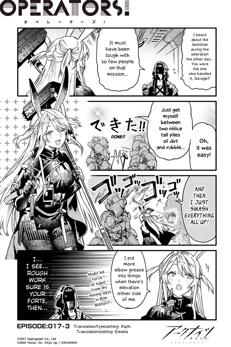 Arknights: OPERATORS! Chapter 17.3 page 1 - MangaKakalot