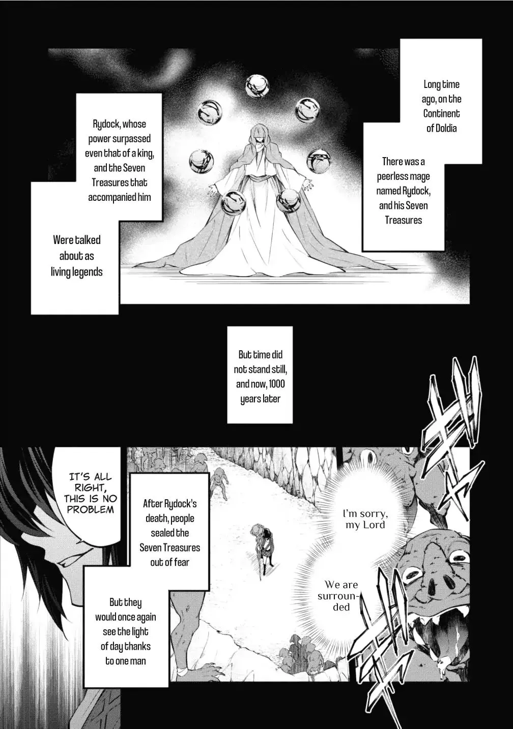 Around 40 "Shachiku" is Golem Master Chapter 1 page 1 - MangaKakalot