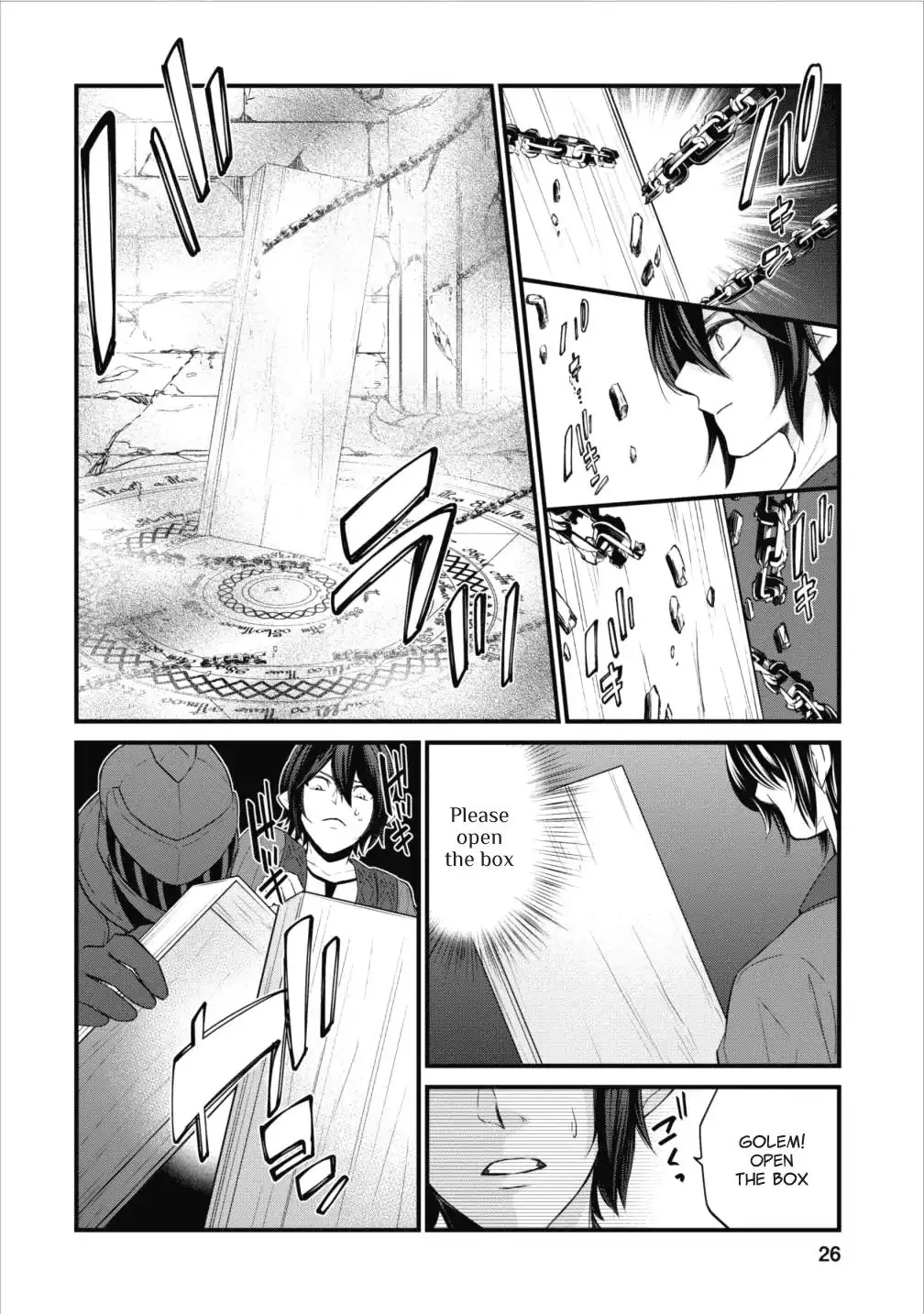 Around 40 "Shachiku" is Golem Master Chapter 1 page 25 - MangaKakalot