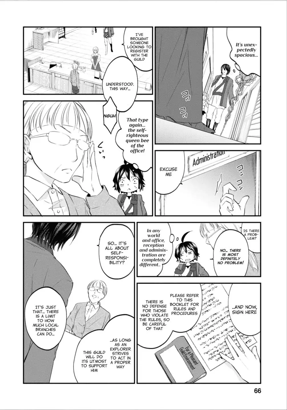 Around 40 "Shachiku" is Golem Master Chapter 3 page 8 - MangaKakalot