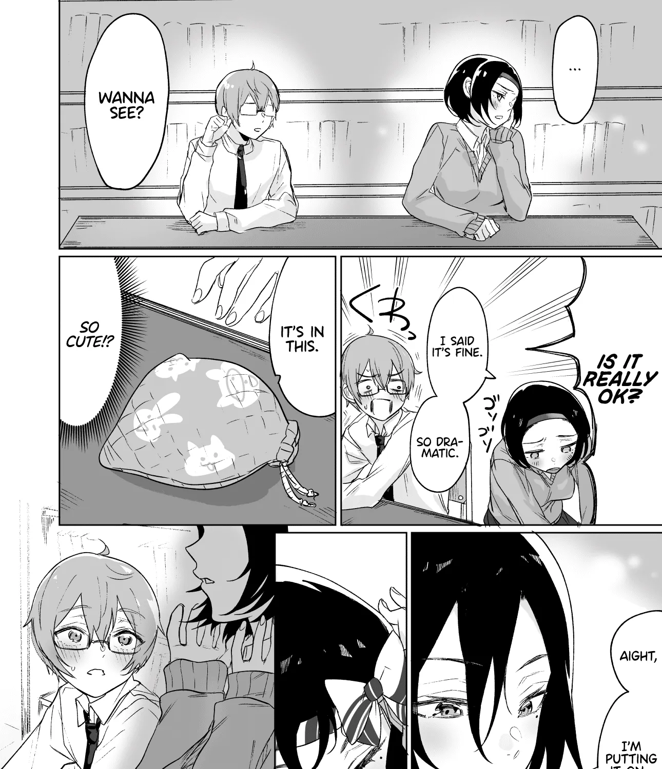 At First Glance, Shinoda-san Seems Cool But Is Actually Adorable! Chapter 7 page 3 - MangaKakalot