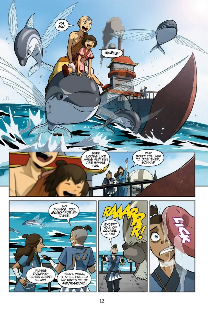 Avatar: The Last Airbender - Smoke and Shadow Chapter 1 page 12 - MangaKakalot