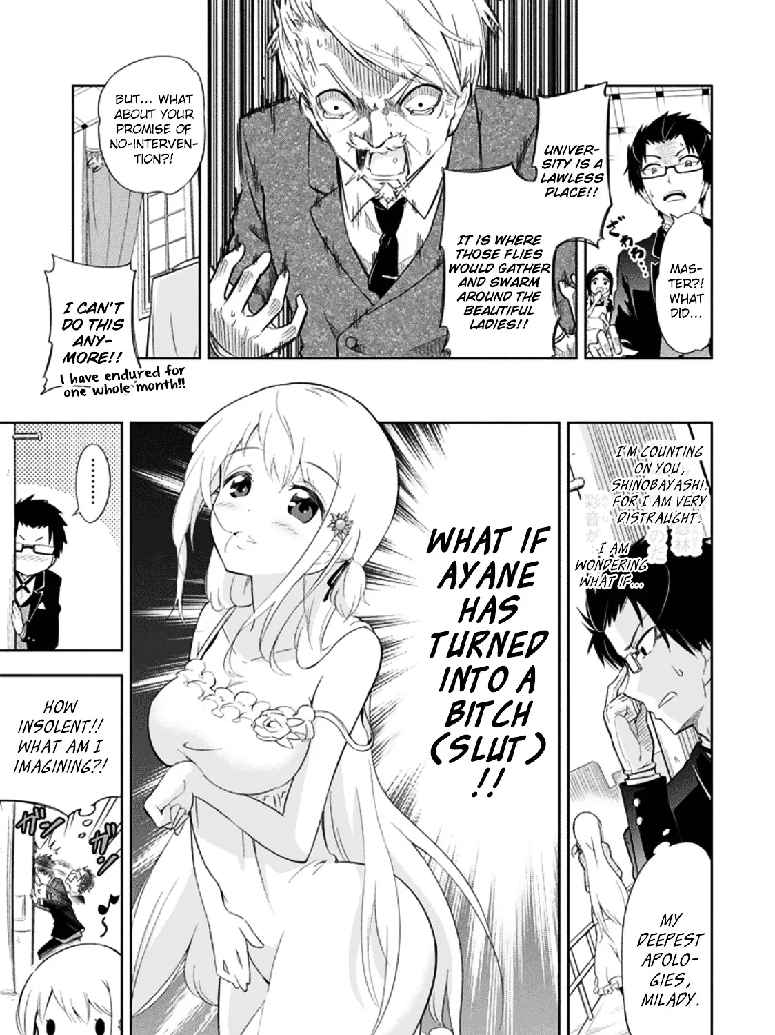 Ayane Oujou-sama wa Sanova B**ch ni Araserareru Chapter 1 page 5 - MangaKakalot