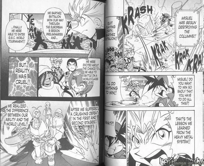 Bakuden Shoot Beyblade Chapter 3.4000000000000012 page 16 - MangaKakalot