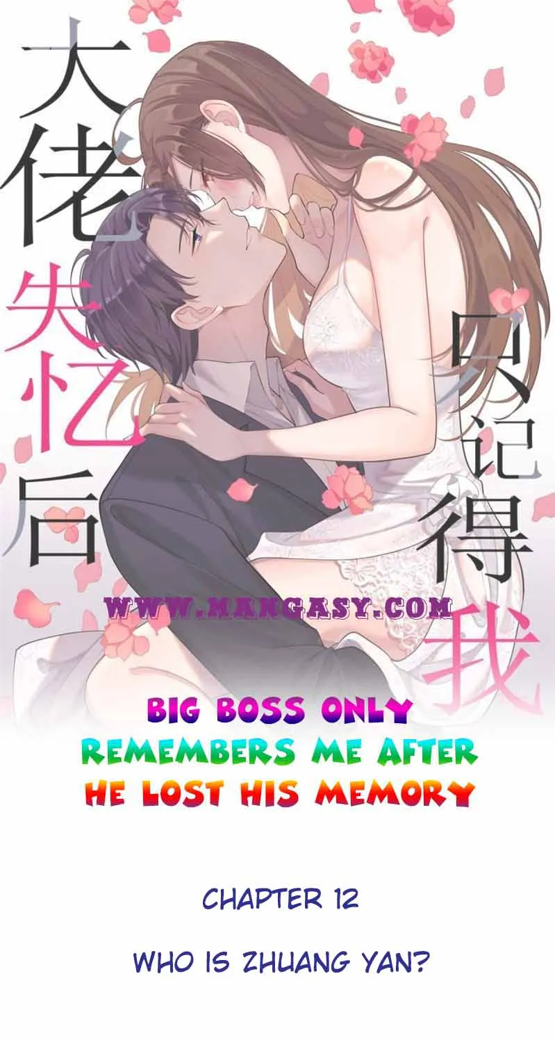 Big Boss Only Remembers Me After He Lost His Memory Chapter 12 page 1 - MangaKakalot