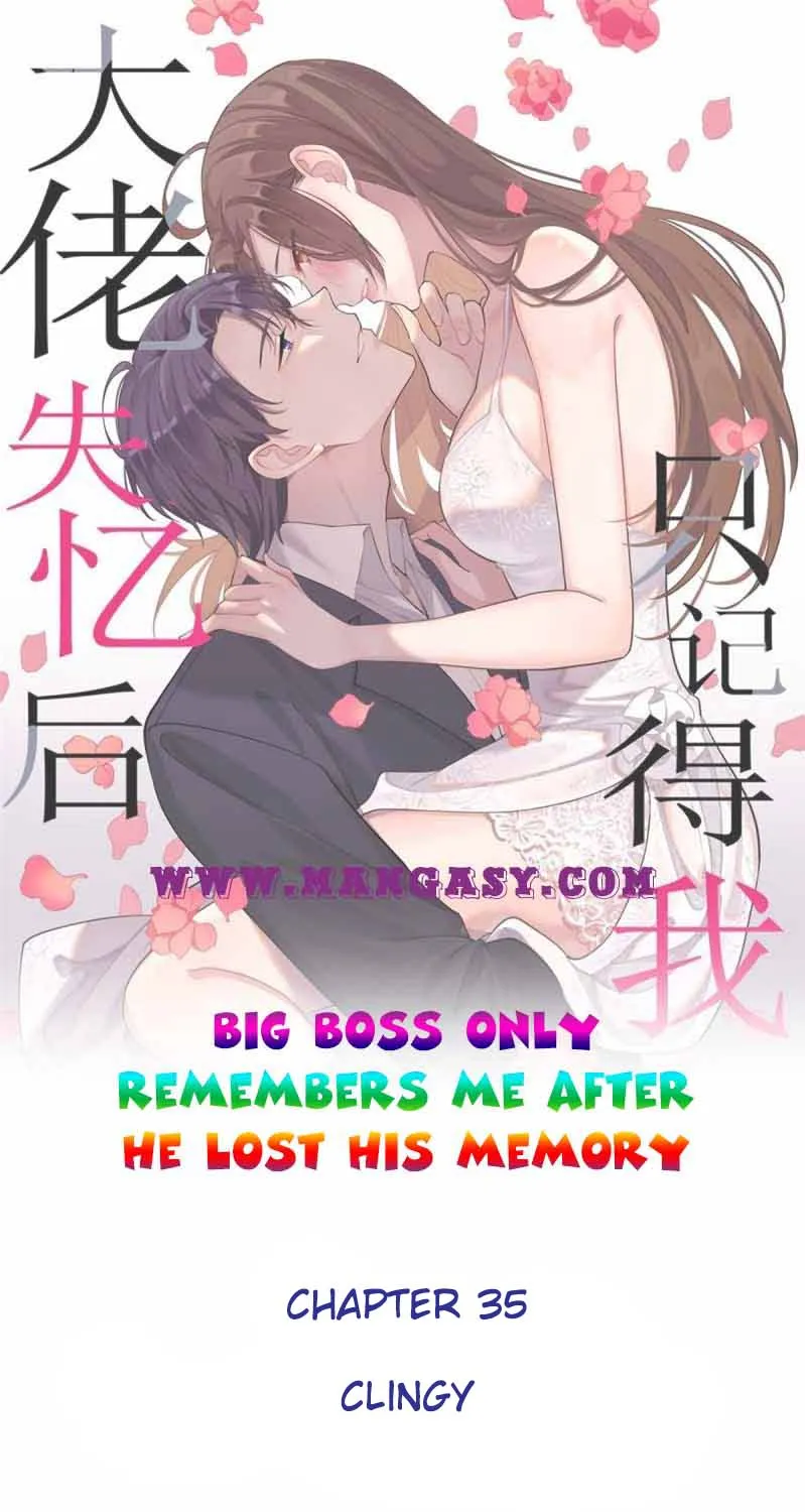 Big Boss Only Remembers Me After He Lost His Memory Chapter 35 page 1 - MangaKakalot