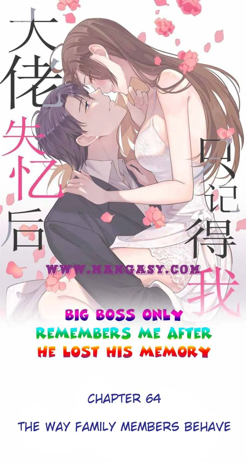 Big Boss Only Remembers Me After He Lost His Memory Chapter 64 page 1 - MangaKakalot