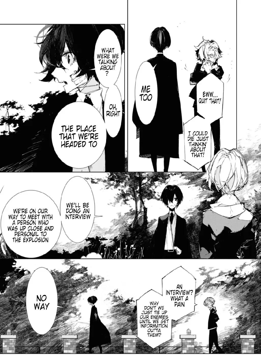 Bungou Stray Dogs: Dazai, Chuuya, Juugo-Sai Chapter 5 page 7 - MangaKakalot