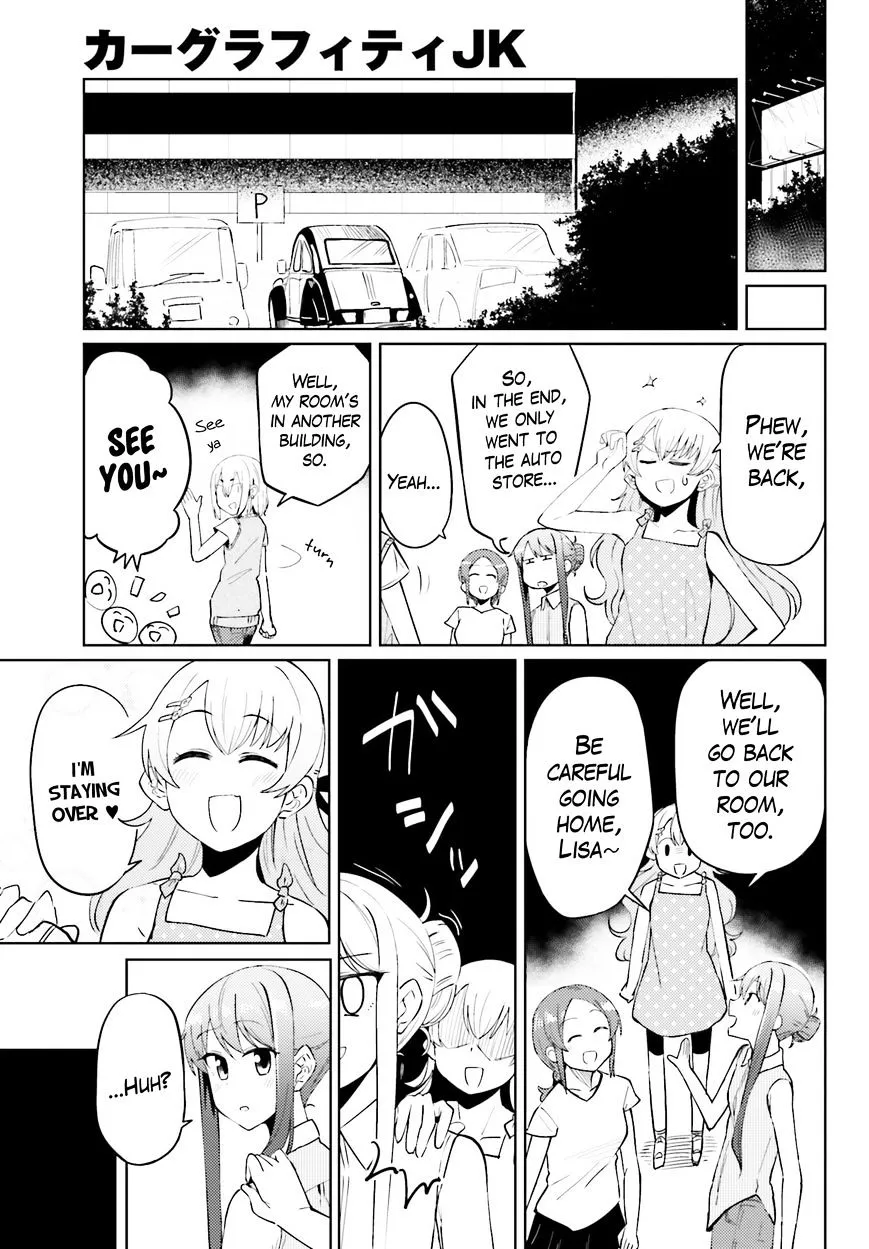 Car Graffiti JK Chapter 9.5 page 13 - MangaKakalot