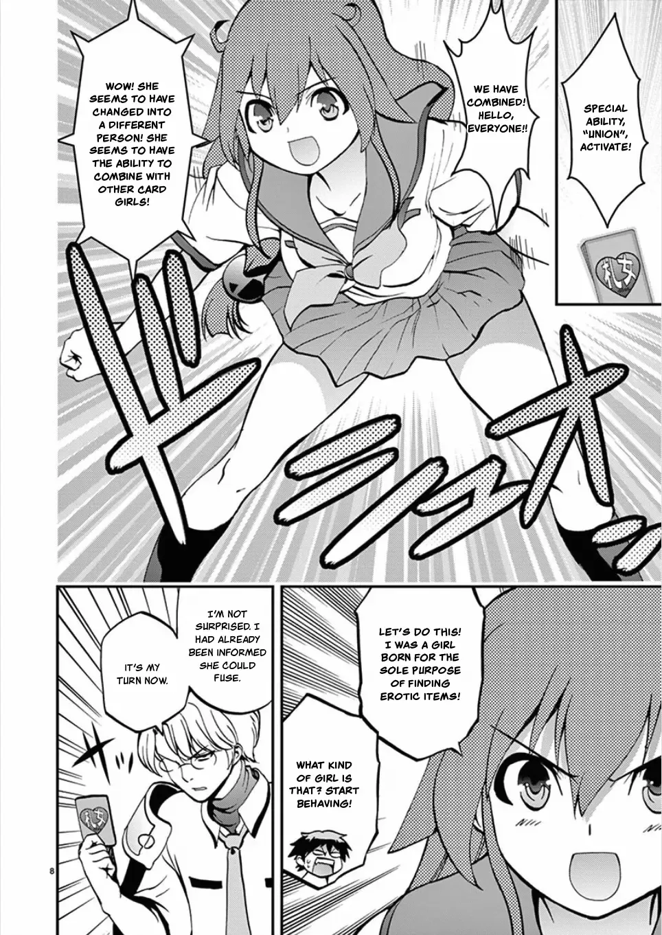 Card Girl! Maiden Summoning Undressing Wars Chapter 56 page 8 - MangaKakalot