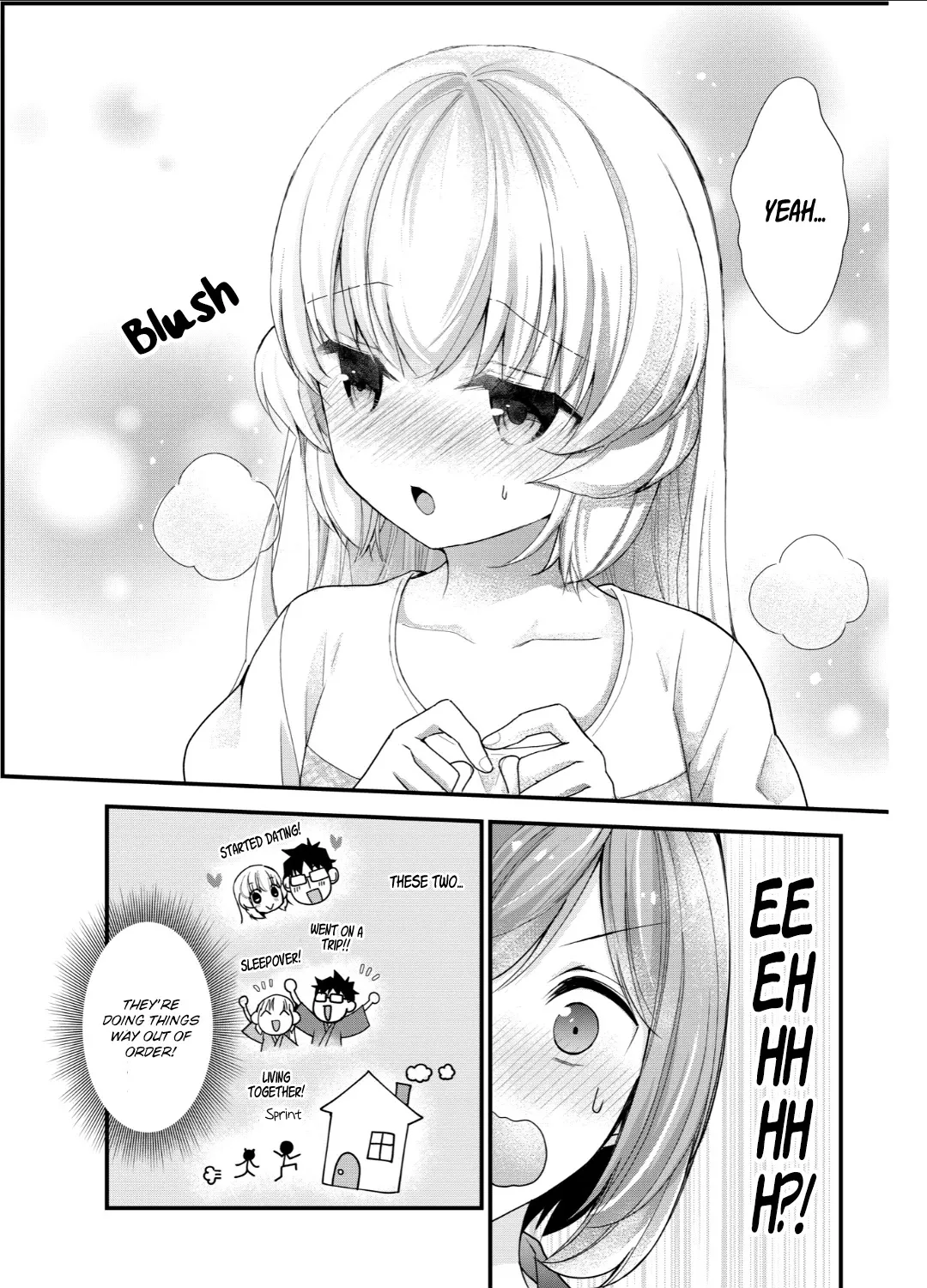 Chicchai Kanojo Senpai to Dōseishimasu. Chapter 1 page 17 - MangaKakalot