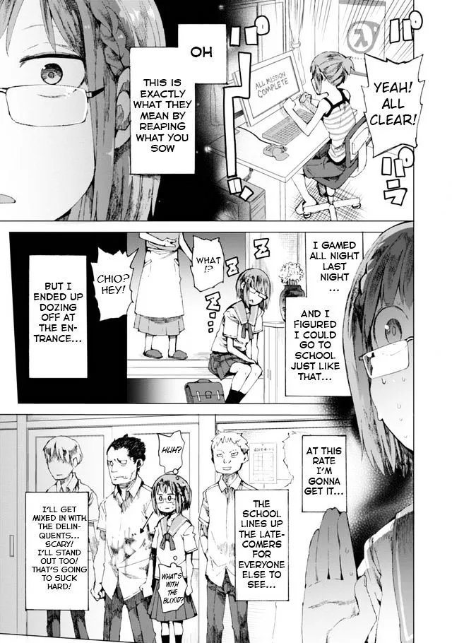 Chio-Chan No Tsuugakuro Chapter 1 page 8 - MangaKakalot