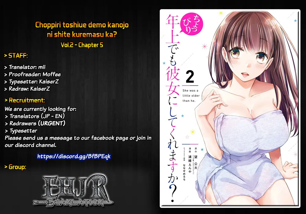 Choppiri Toshiue Demo Kanojo Ni Shite Kuremasu Ka? Chapter 5 page 1 - MangaKakalot