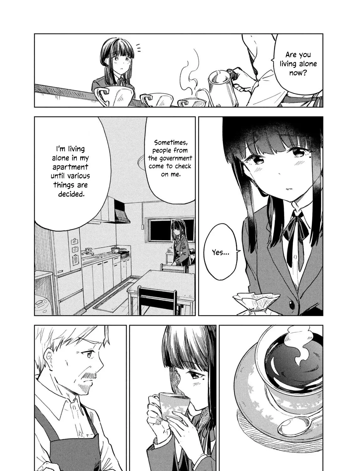 Coffee wo Shizuka ni Chapter 19 page 47 - MangaKakalot