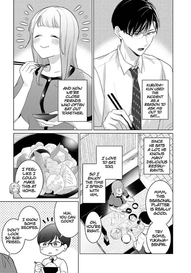 Cool de Wanko na Kouhai Kuroda-kun wa, "Mate!" ga Dekinai Chapter 1 page 12 - MangaKakalot