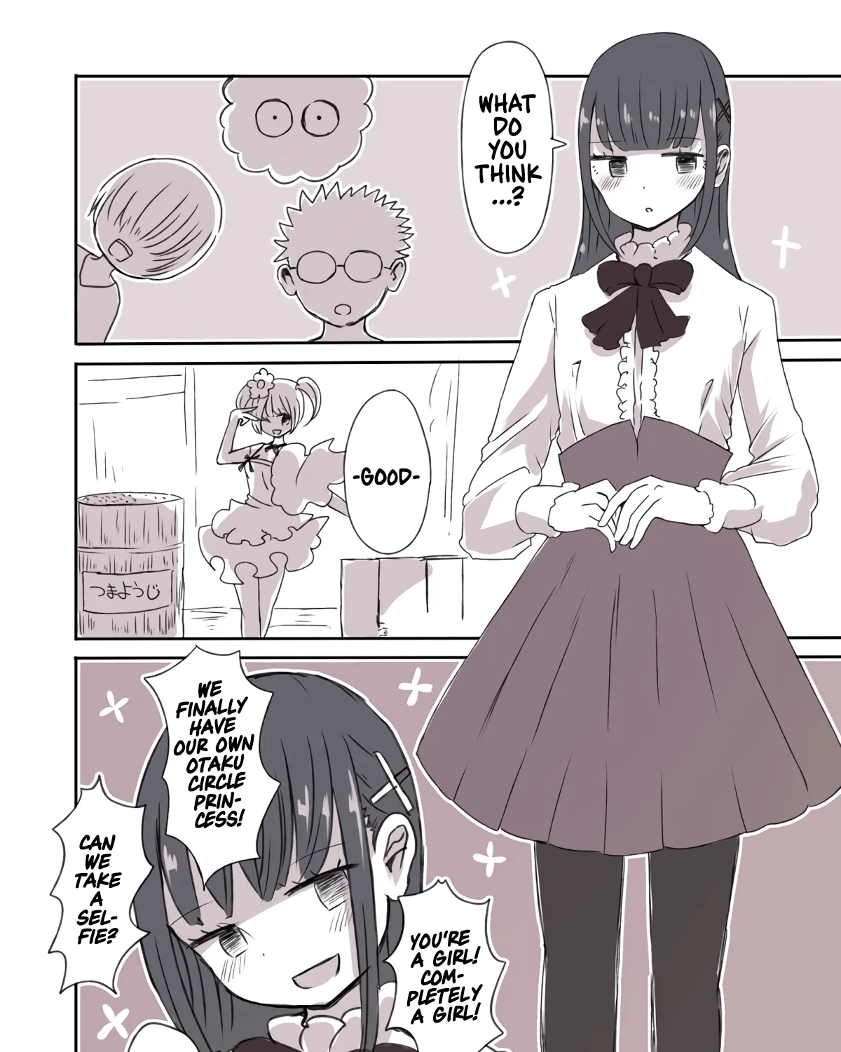 Crossdressing Boys of the Otaku Circle Chapter 1 page 3 - MangaKakalot