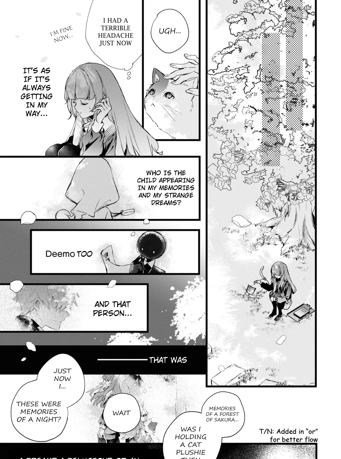 Deemo -Sakura Note- Chapter 3.2 page 21 - MangaKakalot