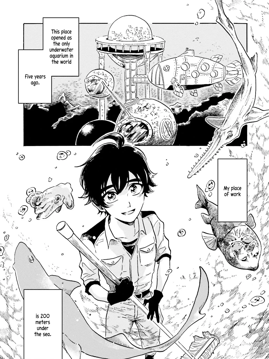 Deep Sea Aquarium Magmell Chapter 1 page 10 - MangaKakalot