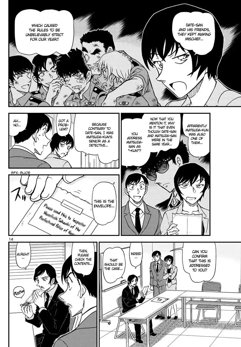 Detective Conan Chapter 1021 page 14 - MangaKakalot