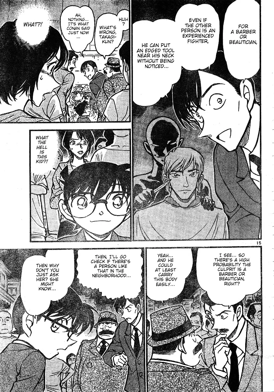 Detective Conan Chapter 610 page 15 - MangaKakalot